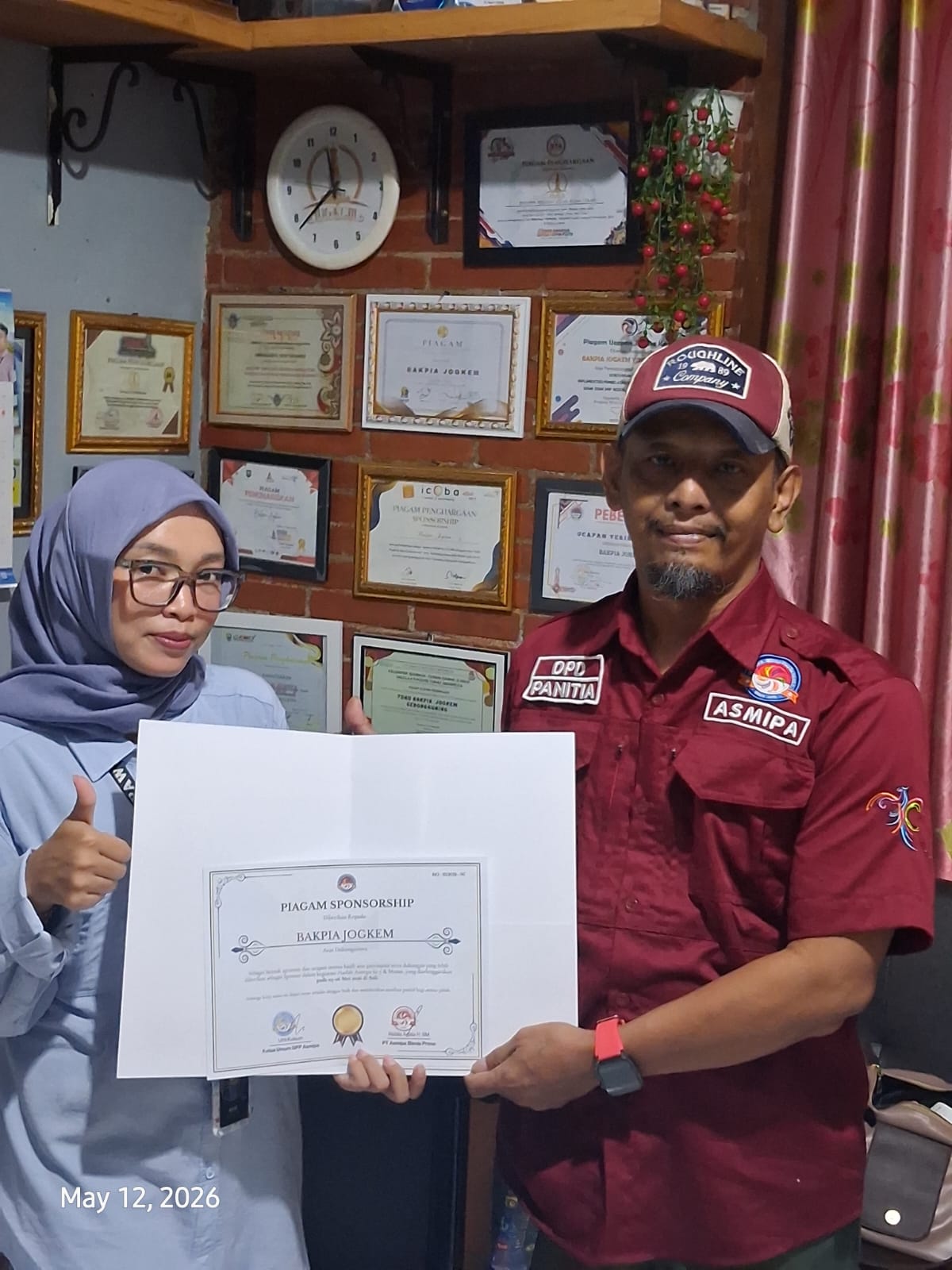 PENYERAHAN PIAGAM SPONSORSHIP HARLAHNAS 2026