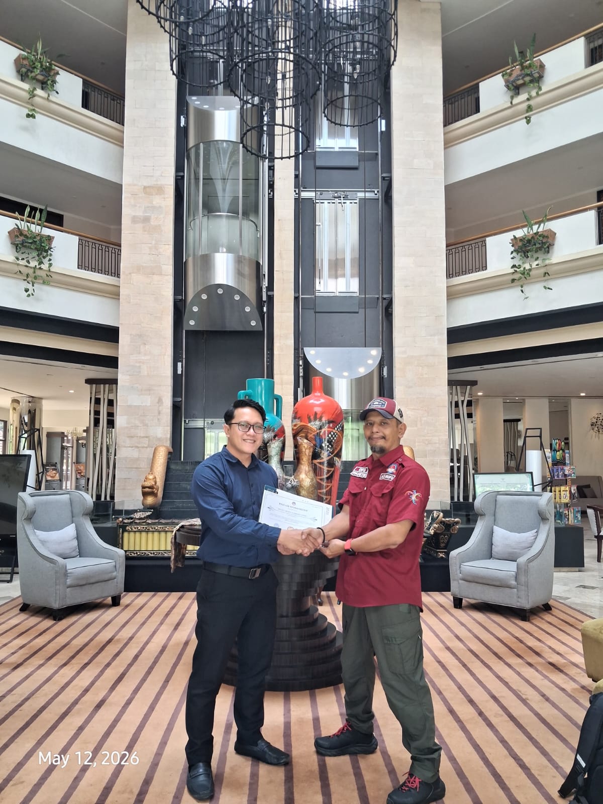 PENYERAHAN PIAGAM SPONSORSHIP HARLAHNAS 2026