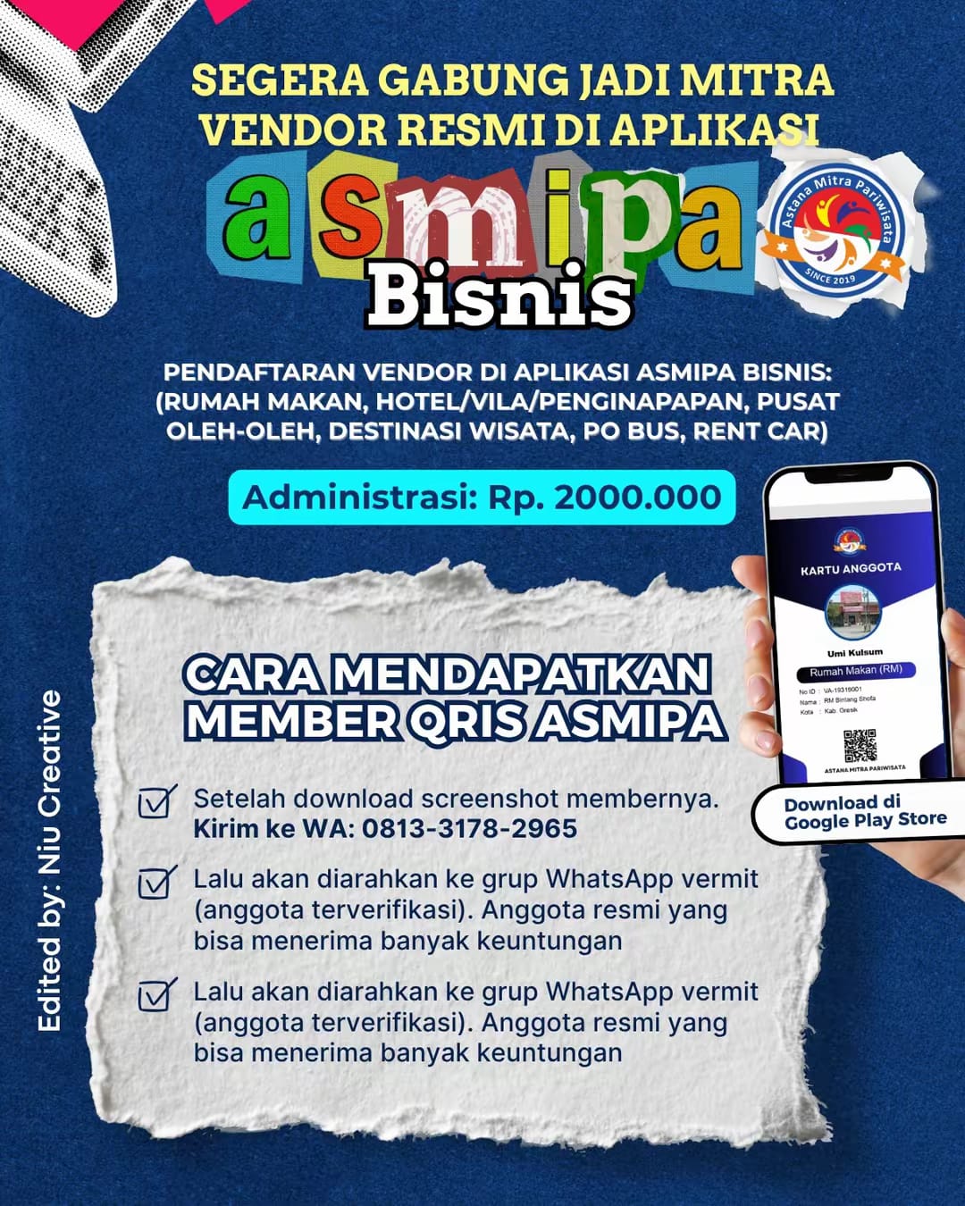 Keuntungan Bergabung Bersama Asmipa